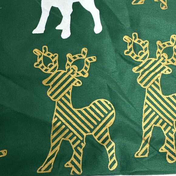 Pokémon Christmas Winter Pillow Covers Reindeers Green Burgundy Zip Lot of 2 - Picture 13 of 16